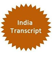 India Transcript